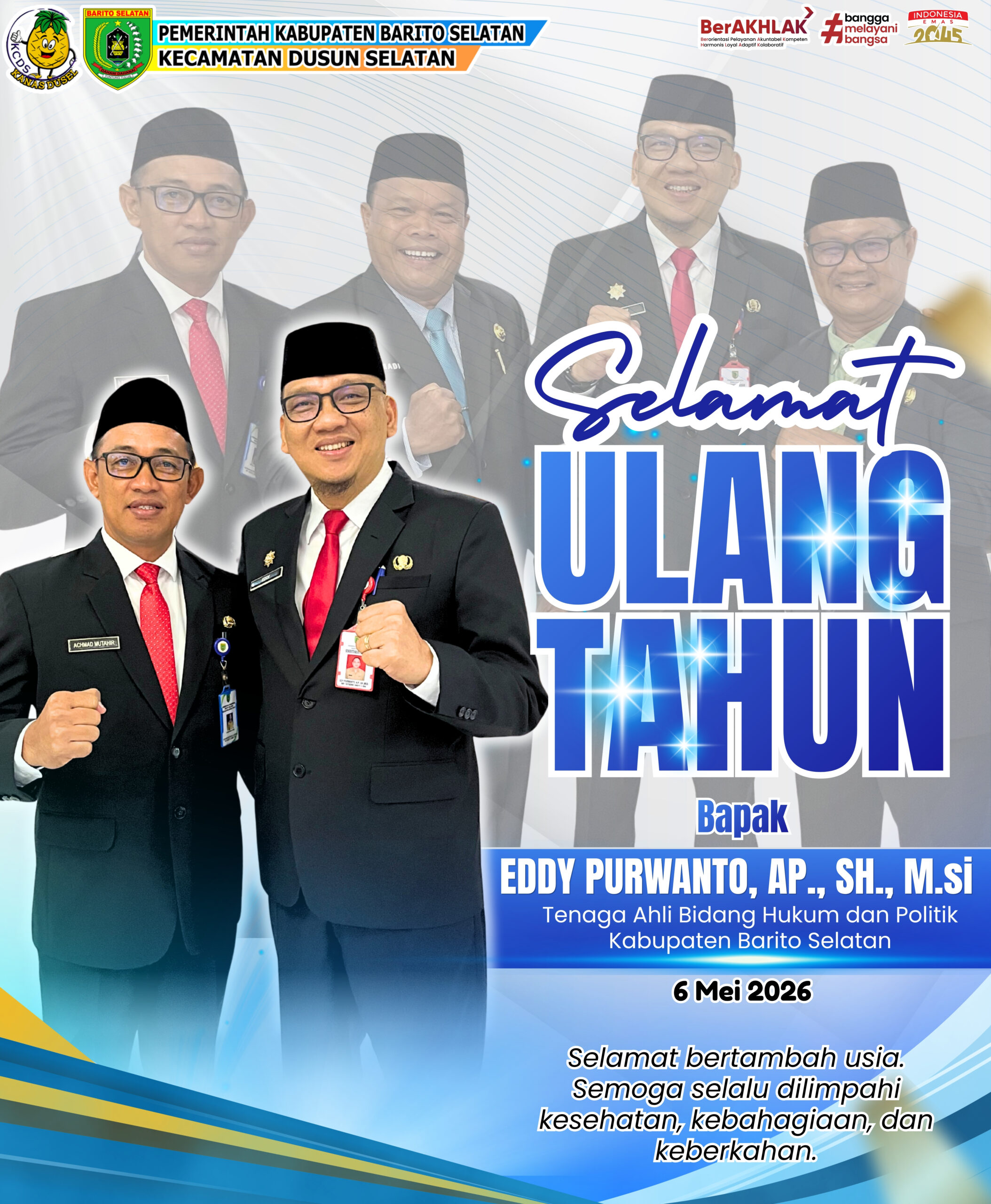 Ultah Pak Eddy Purwanto